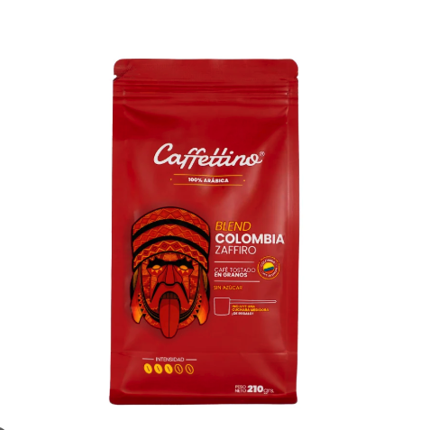 Café de especialidad blend Colombia Zaffiro x 210g grano